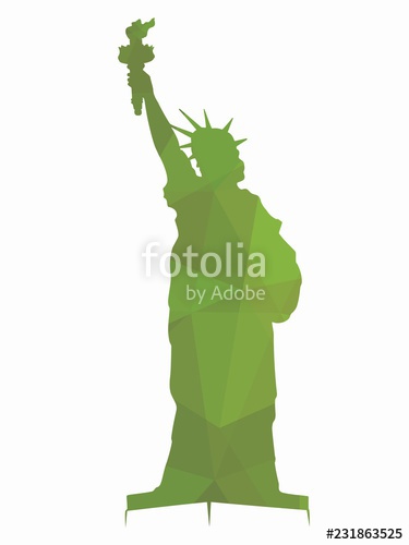 375x500 Illustration Of The Statue Of Liberty Vector Draw Stock Image - The Statue Of Liberty Drawing