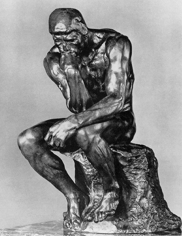 631x816 The Thinker - The Thinker Drawing