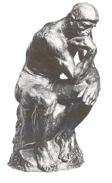 The Thinker Drawing at PaintingValley.com | Explore collection of The