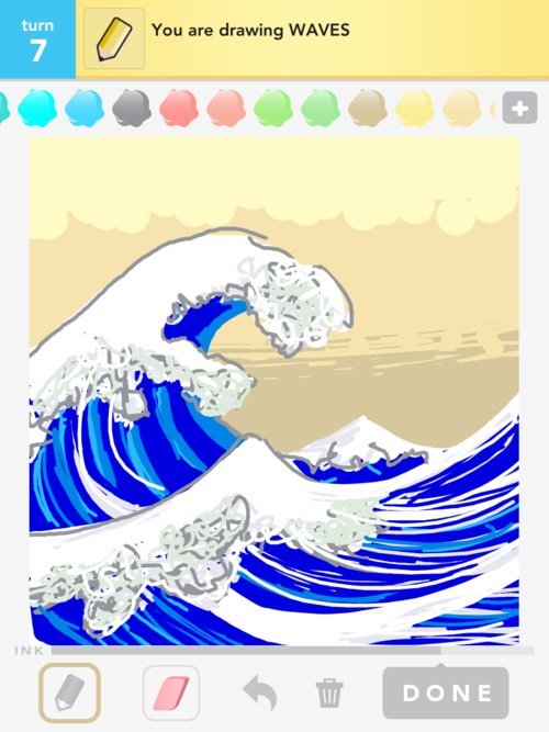 500x667 wave drawings - The Wave Drawing