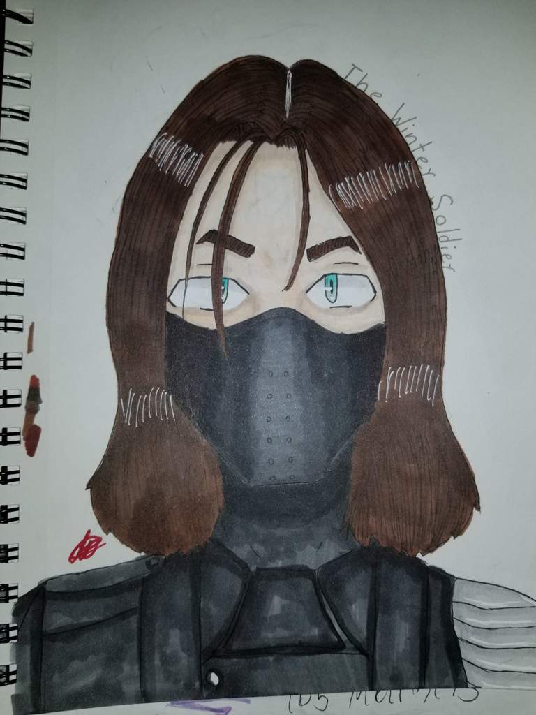 768x1024 New Winter Soldier Drawing! Marvel Amino - The Winter Soldier Drawing
