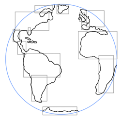 250x245 Cartoon Earth Step - The World Drawing