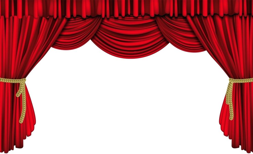 Theater Curtains Drawing at PaintingValley.com | Explore collection of ...