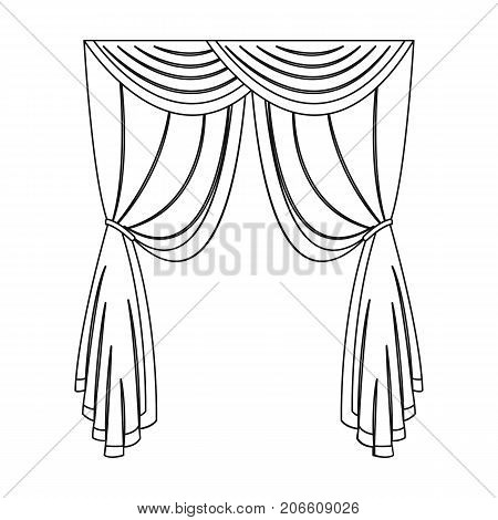 450x470 theater curtains drawing - Theater Curtains Drawing