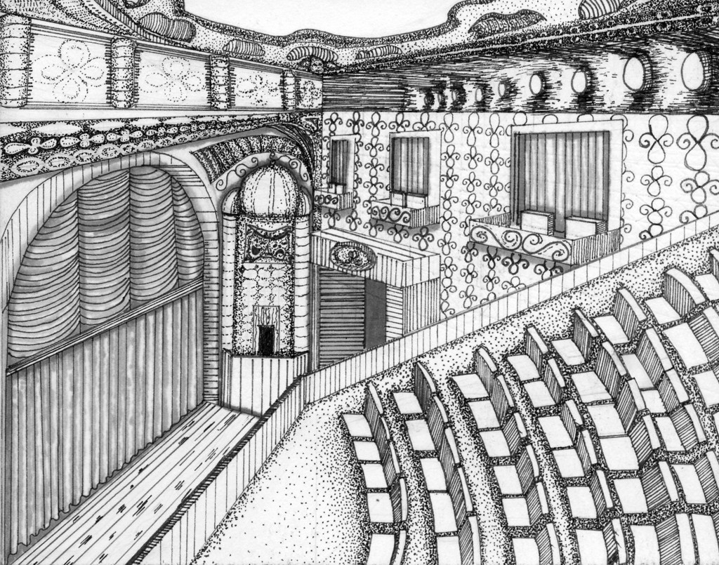 Theater Drawing at Explore collection of Theater
