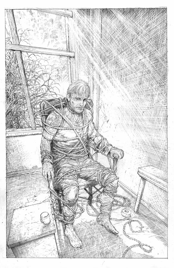 584x900 The Theater Drawing - Theater Drawing