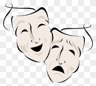320x287 Theatre Mask Icon - Theater Mask Drawing