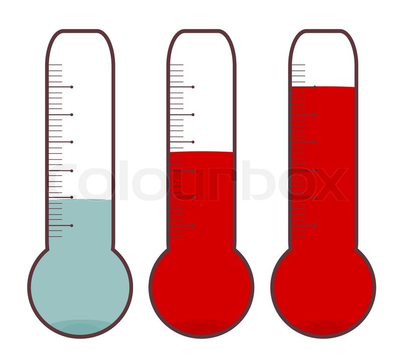 800x720 Thermometer Drawing Stock Vector Colourbox - Thermometer Drawing