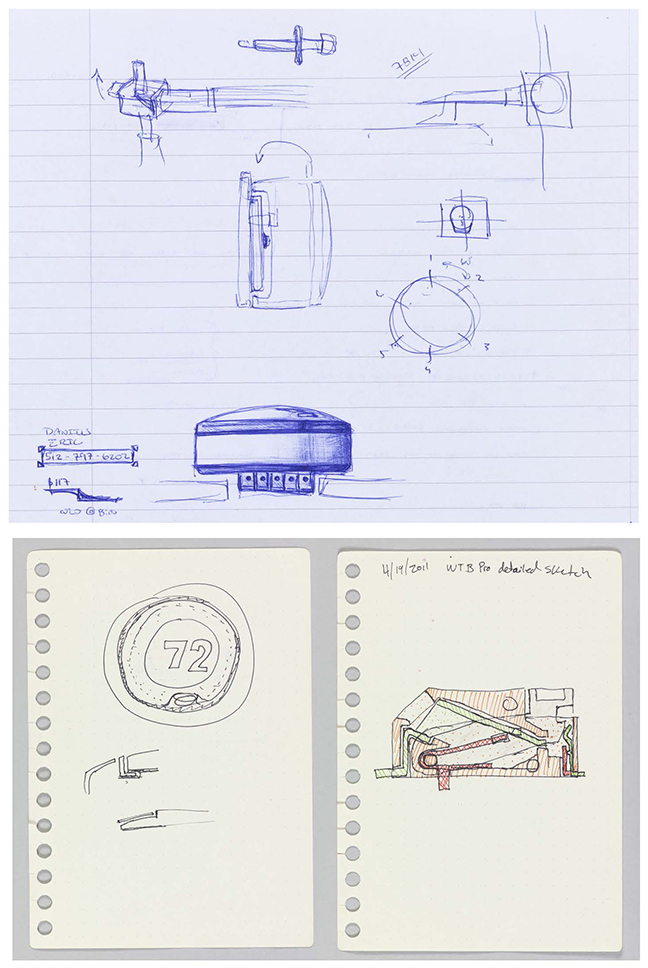 648x968 Drawings For Nest Thermostat Cooper Hewitt, Smithsonian Design - Thermostat Drawing