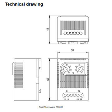 360x360 China Thermostat From Wenzhou Wholesaler Yueqing Langir Electric - Thermostat Drawing