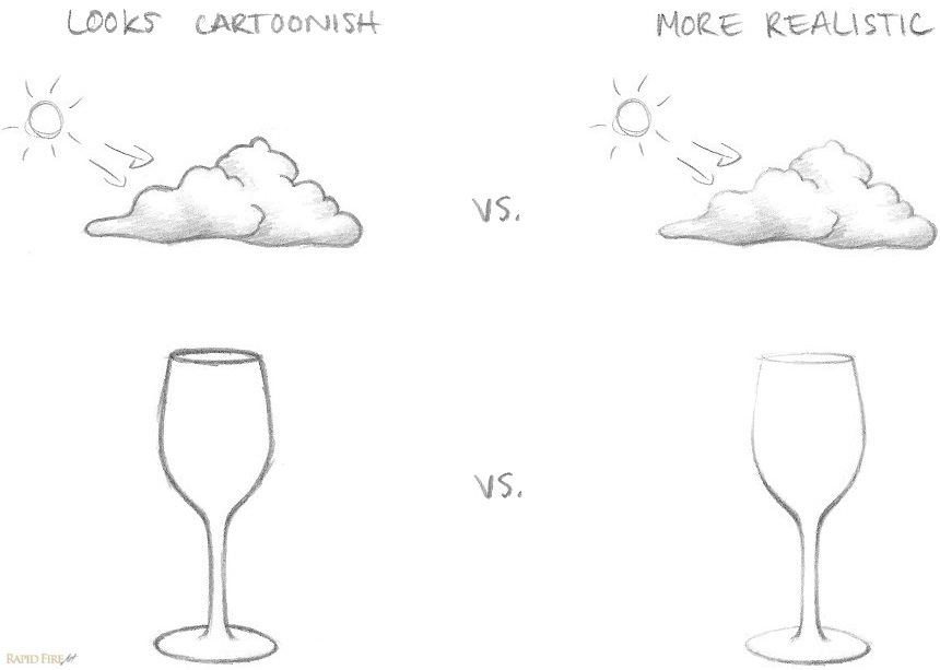 860x613 lesson introduction to line quality rapidfireart - Thick Line Drawing
