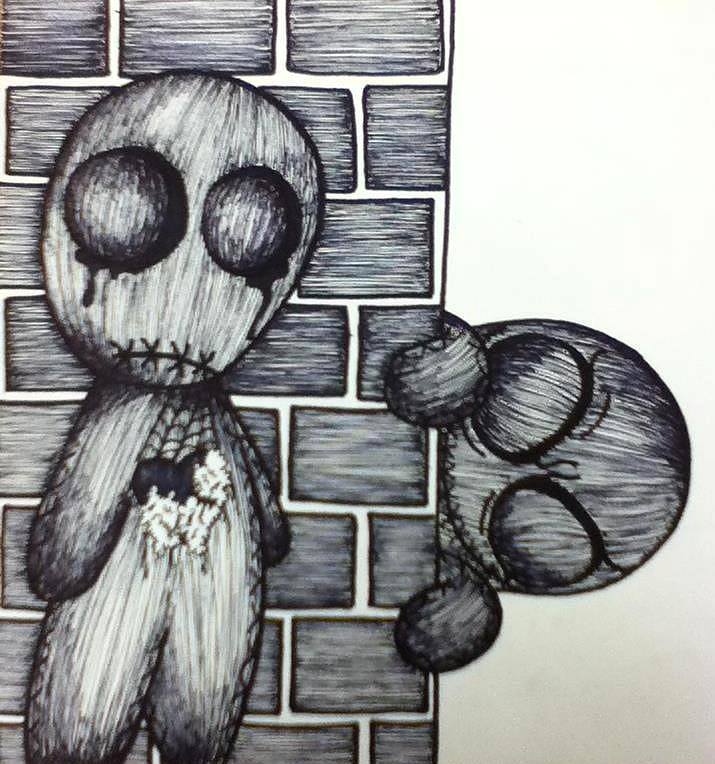 715x764 Little Thief Drawing - Thief Drawing