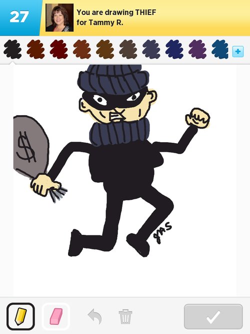 500x667 Thief Drawings - Thief Drawing