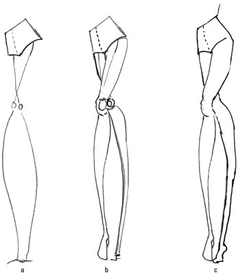 347x400 how to draw fashion ready legs - Thigh Drawing