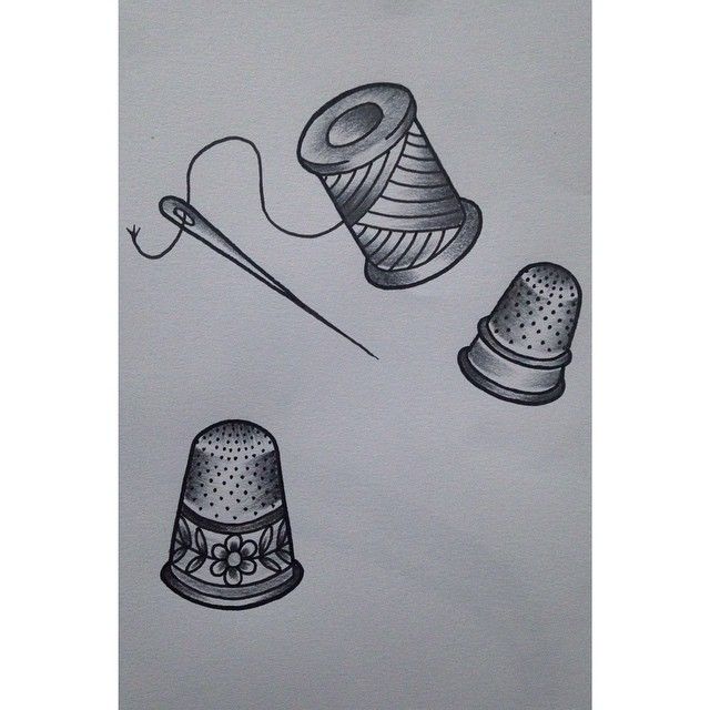 640x640 tattoo - Thimble Drawing