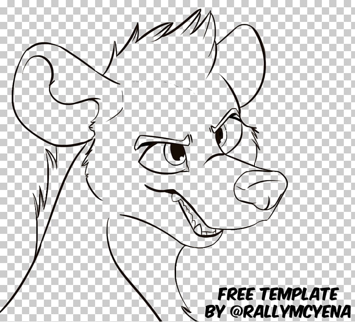 728x661 line art whiskers hyena furry fandom drawing, thing thing png - Thing 1 And Thing 2 Drawing