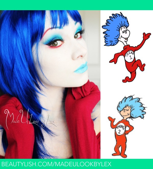 600x664 Thing - Thing 1 And Thing 2 Drawing