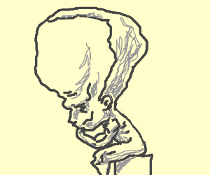 300x250 the thinker drawing - Thinker Drawing