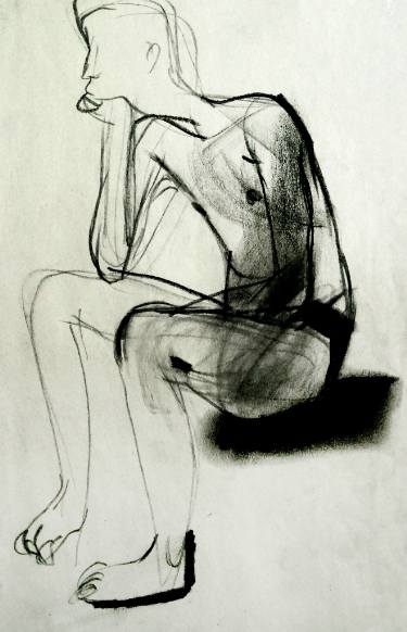 375x582 thinker drawing - Thinker Drawing