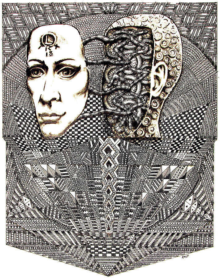 711x900 thinker drawing - Thinker Drawing