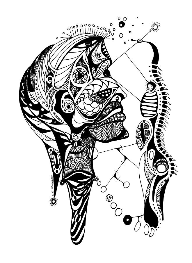 660x900 Linear Thinking Drawing - Thinking Drawing