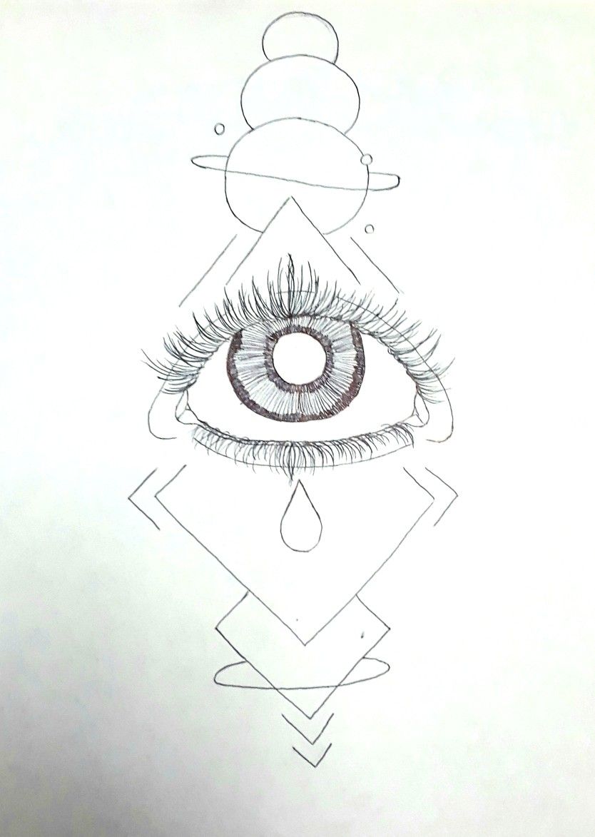 Psychedelic Third Eye Tattoo Designs