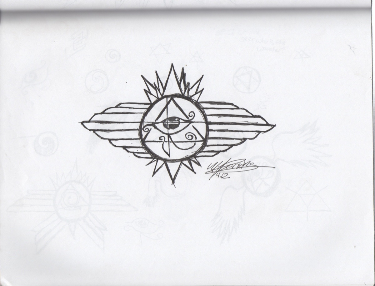 1200x915 third eye flying, drawing i did a year or so ago heavymind - Third Eye Drawing