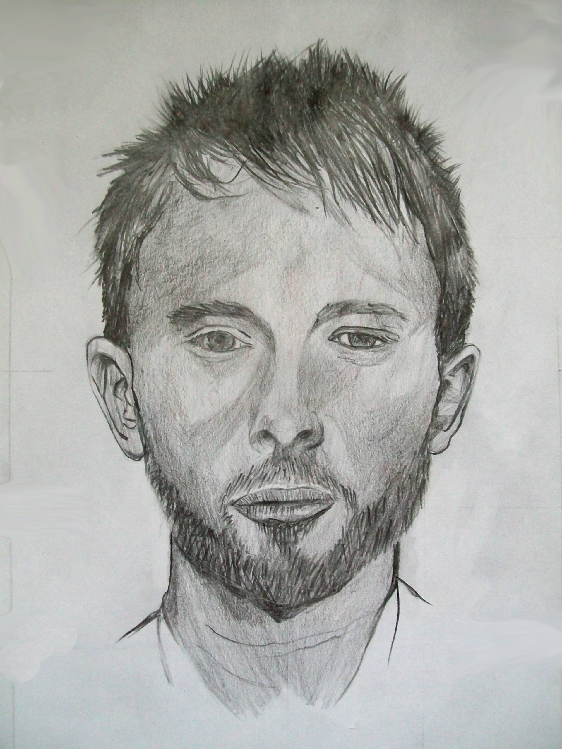 1920x2560 Thom Yorke Drawing - Thom Yorke Drawing
