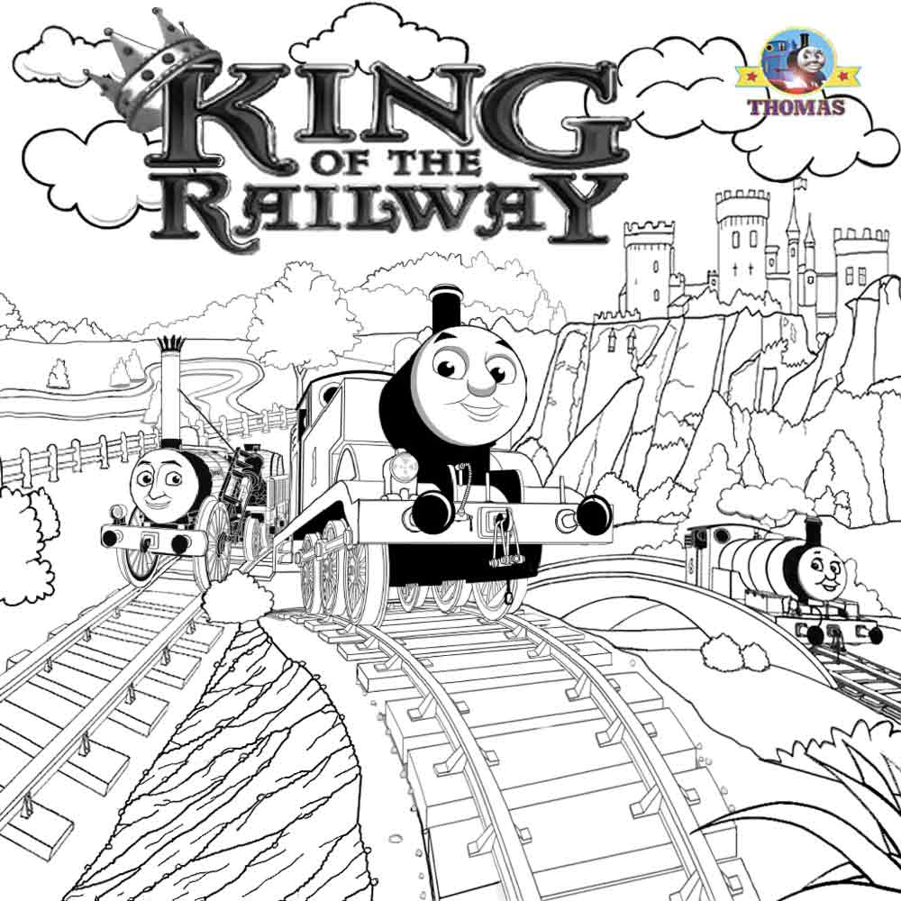 1000x1000 thomas the train drawing colouring pages - Thomas Drawing