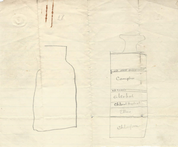 600x496 An Original Drawing - Thomas Edison Drawing