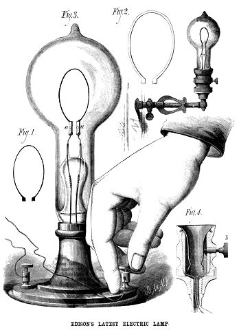 Thomas Edison Light Bulb Drawing at PaintingValley.com | Explore ...