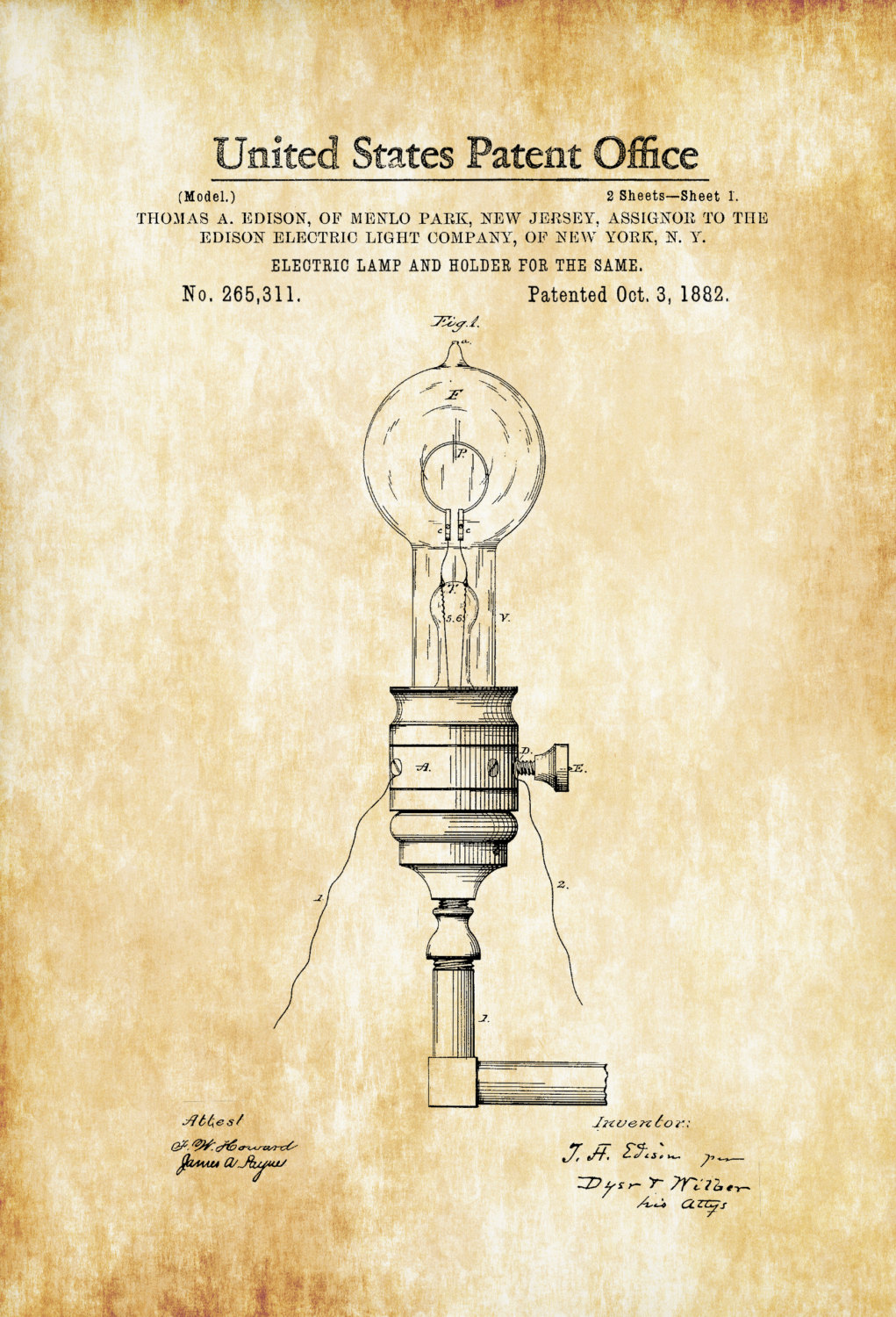 Thomas Edison Light Bulb Drawing at Explore