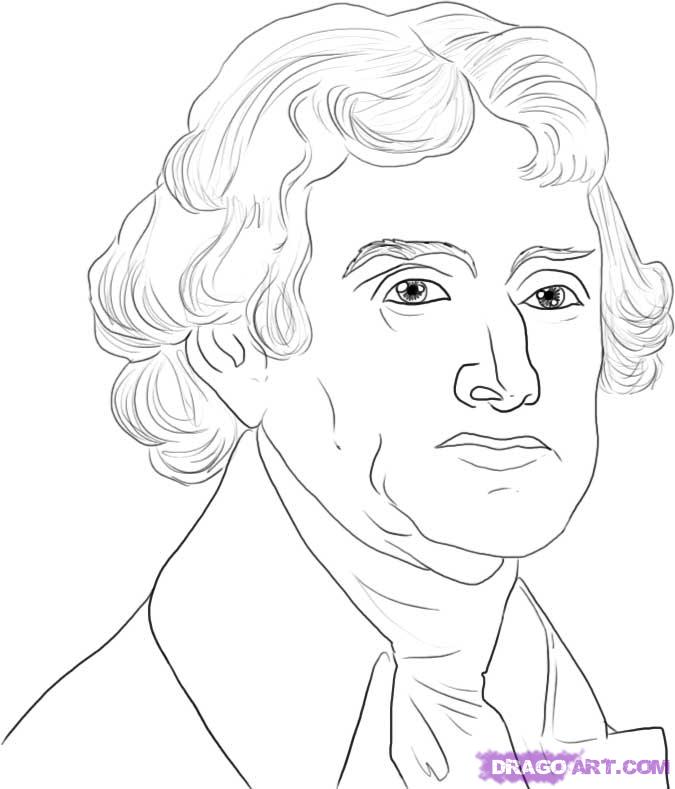 Thomas Jefferson Drawing at PaintingValley.com | Explore collection of ...