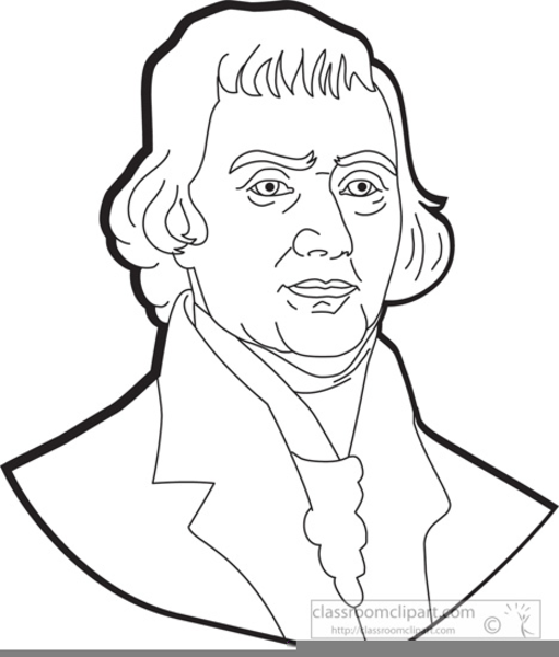 511x600 clipart of thomas jefferson free images - Thomas Jefferson Drawing