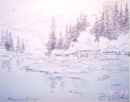 427x336 thomas kinkade bio - Thomas Kinkade Drawings