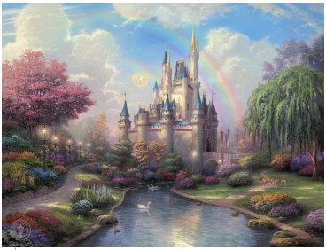 368x282 art thomas kinkade, the painter of light drawings - Thomas Kinkade Drawings