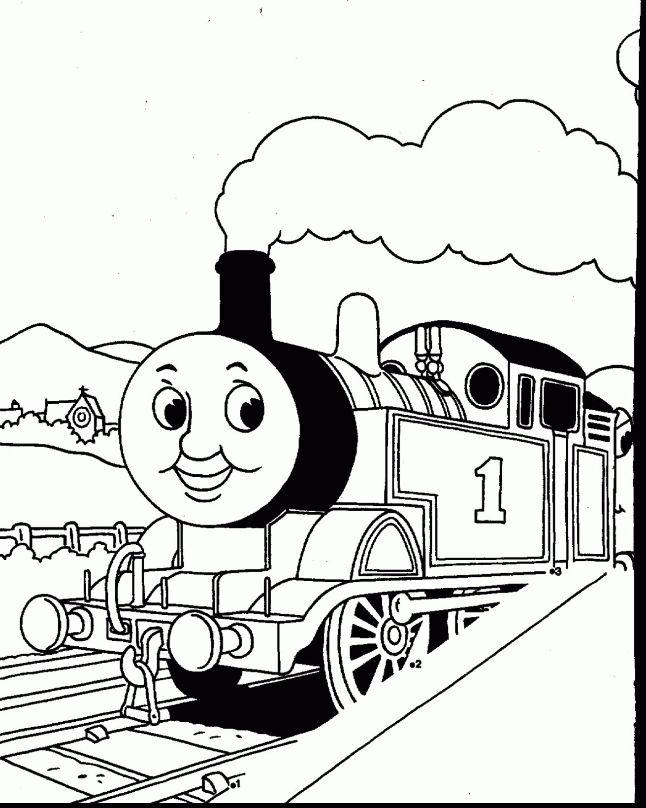 Thomas The Tank Engine Drawing at Explore
