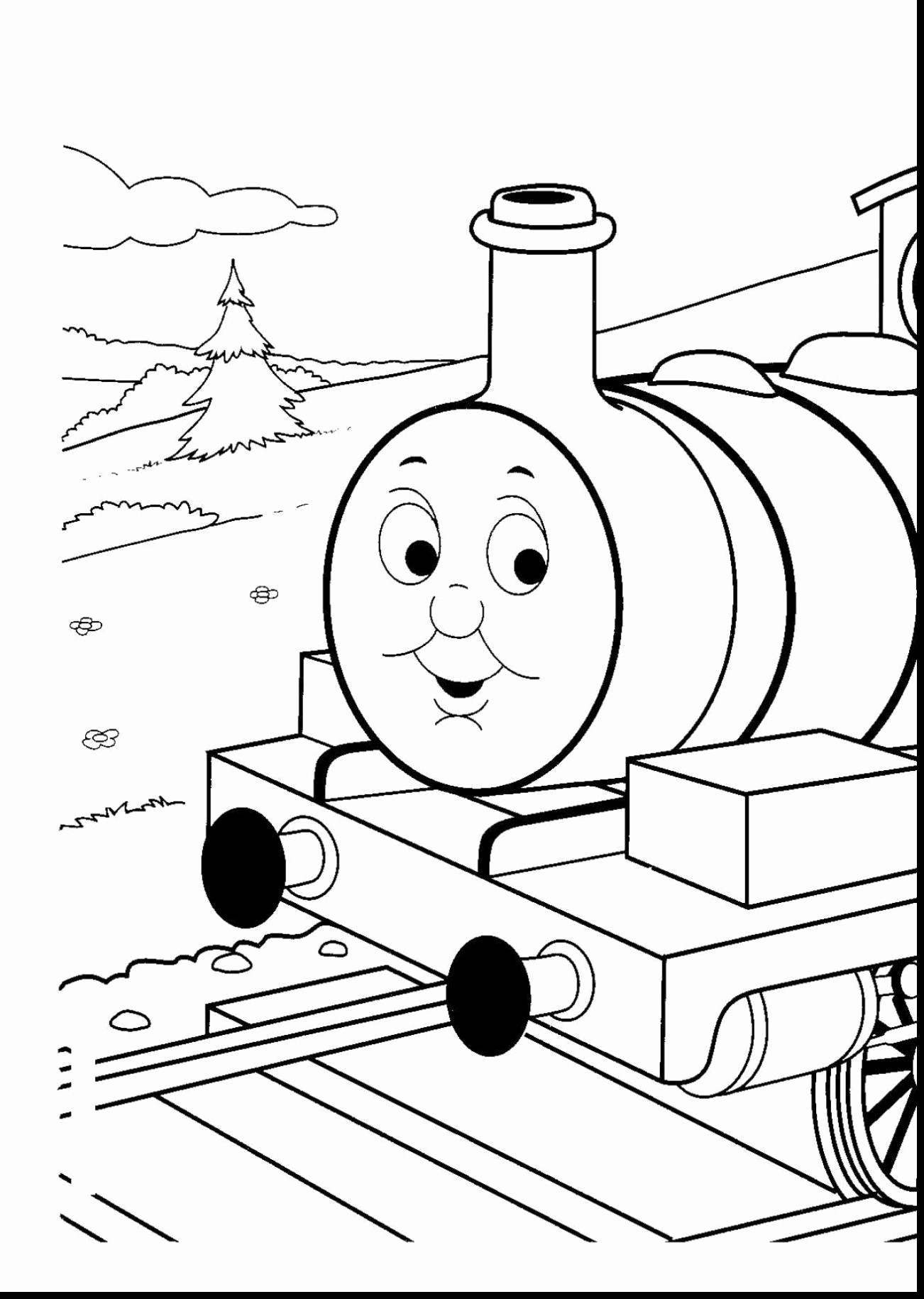 1302x1830 thomas the train printables inspirational cool free train coloring - Thomas The Train Drawing