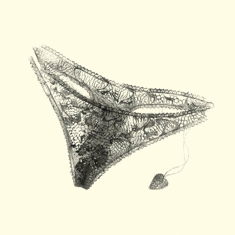 770x770 lost lace thong drawing - Thong Drawing
