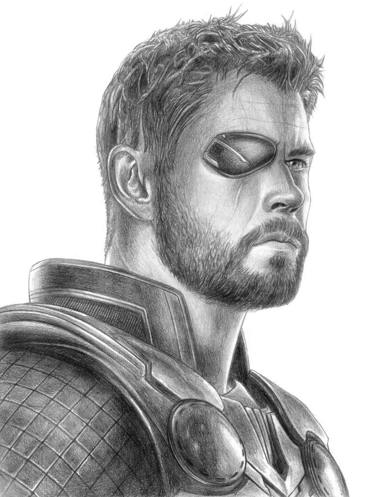 Thor Avengers Drawing at Explore collection of