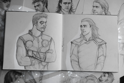500x334 thor fan art tumblr - Thor Avengers Drawing