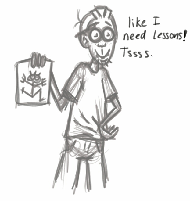 623x659 dies natalis workshop cartoon drawing e t s v thor - Thor Cartoon Drawing