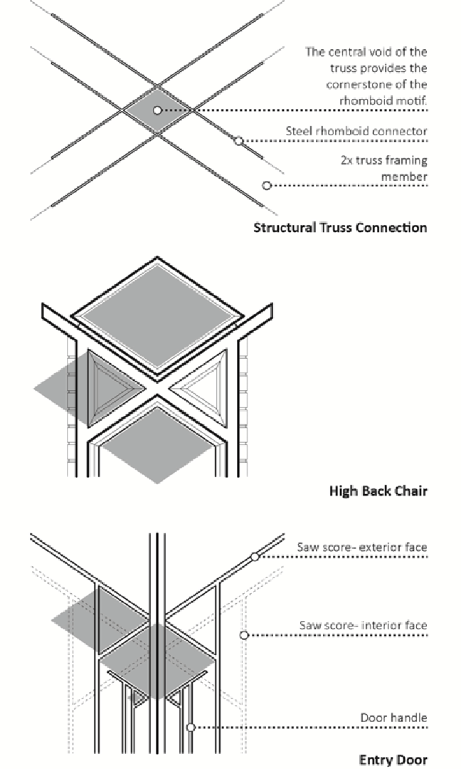 648x1080 motific details of thorncrown chapel - Thorn Crown Drawing