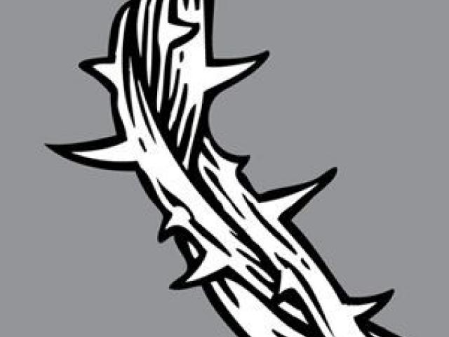 640x480 drawn vine thorn drawing - Thorn Vine Drawing