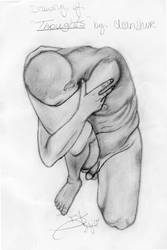 167x250 thoughts' drawing - Thoughts Drawing