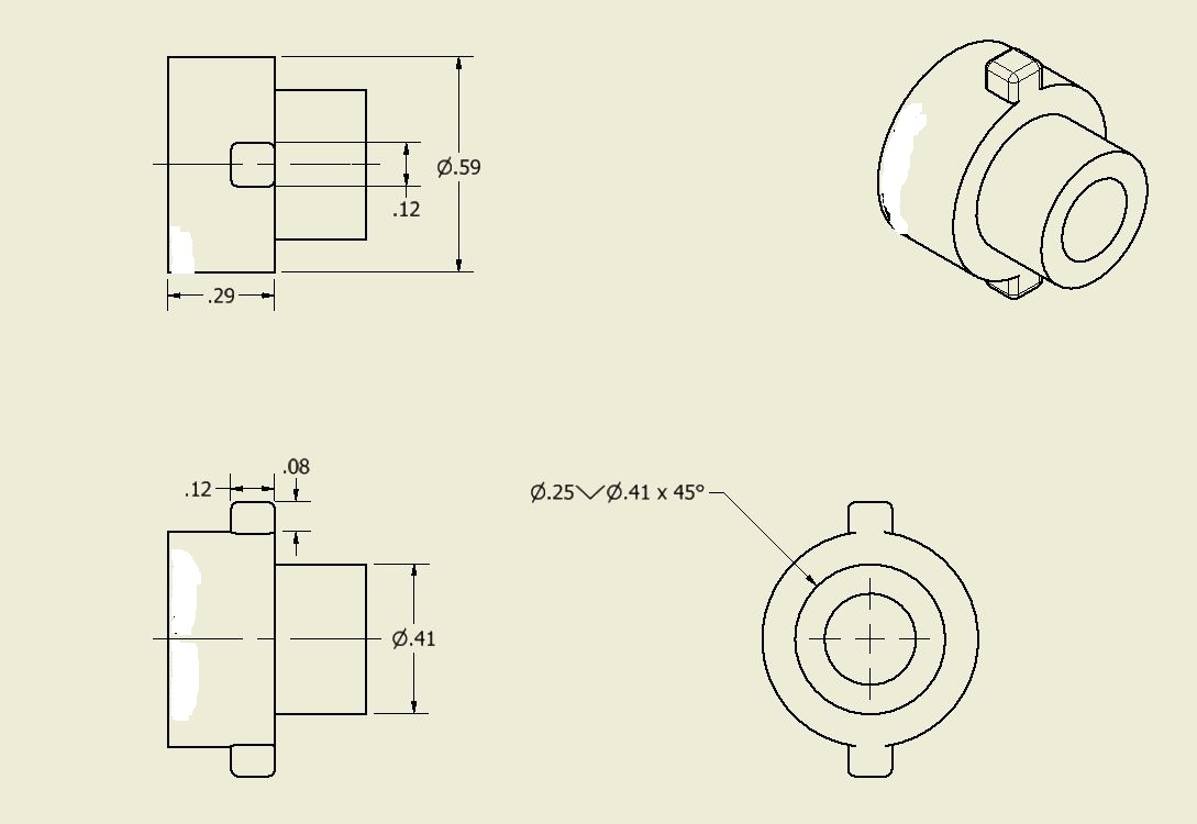 1089x750 how can i show threads on a inventor drawing without shading - Thread Drawing