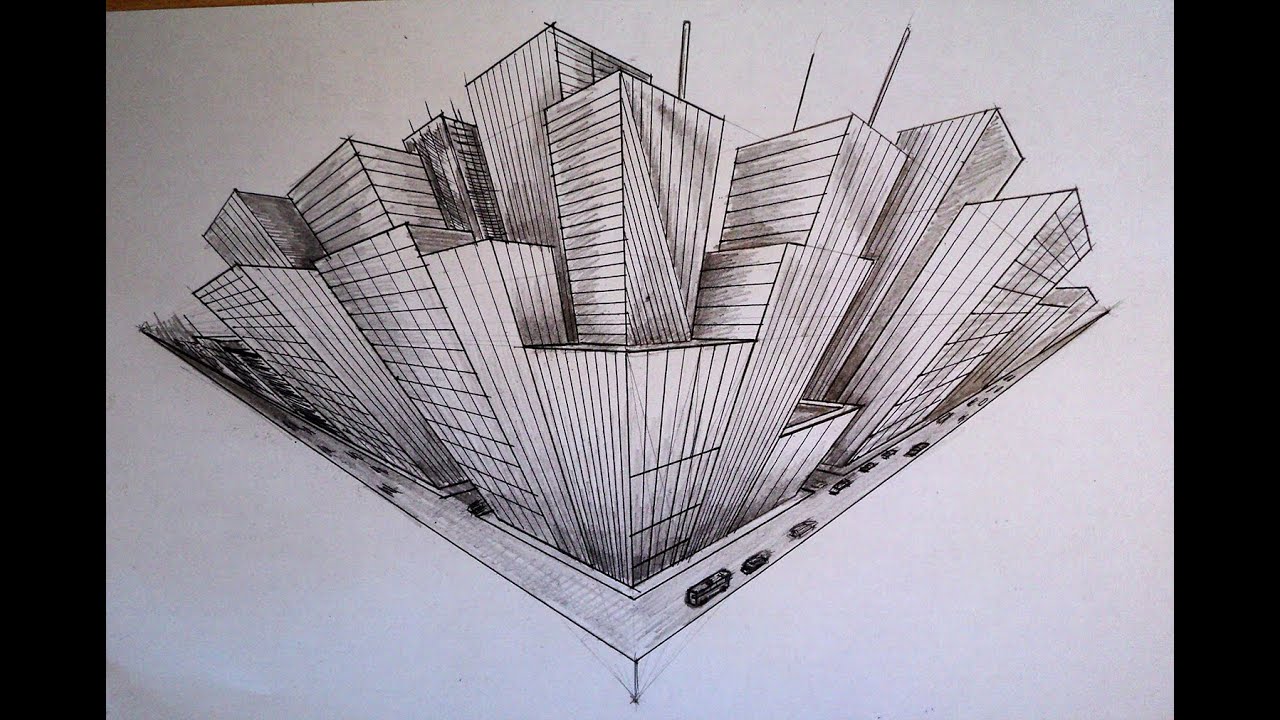 1280x720 How To Draw - Three Drawing