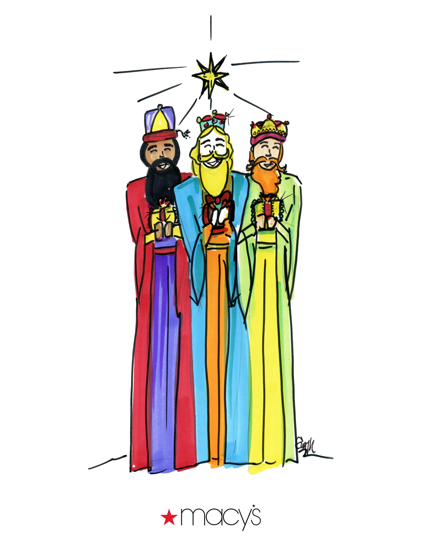 1400x1812 Macy's Three Kings Day Live Drawing - Three Kings Drawing