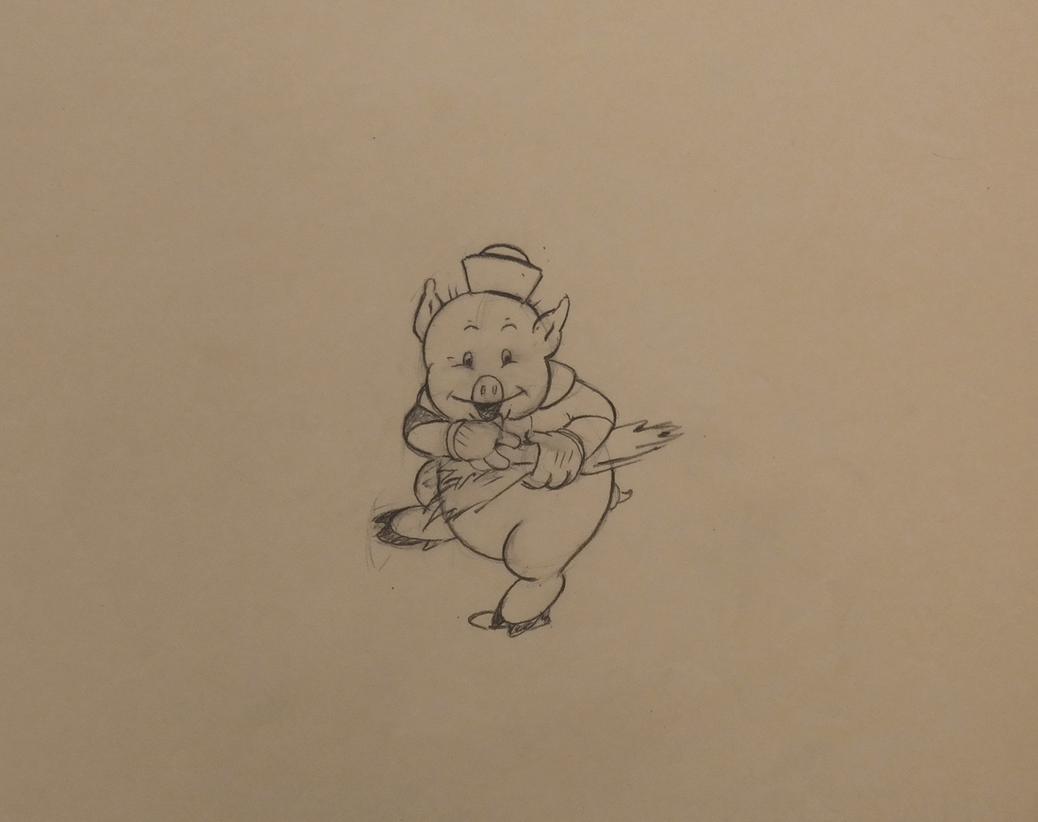 1500x1188 The Three Little Pigs Production Drawing - Three Little Pigs Drawing