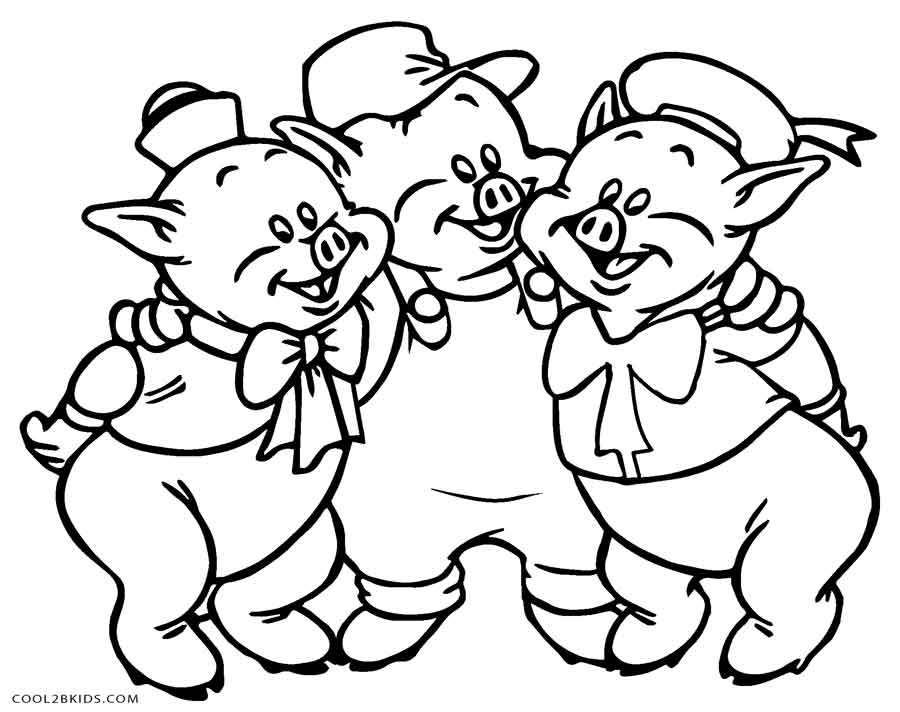 900x712 Three Little Pigs Coloring Pages Awesome Cute Pig Coloring Pages - Three Little Pigs Drawing